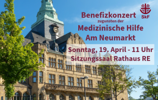 Benefizkonzert im Rathaus: Musik für die Medizinische Hilfe Am Neumarkt Der Inner Wheel Club Recklinghausen/Marl lädt zu einem Benefizkonzert zugunsten eines wichtigen...