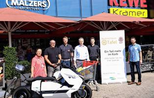 Kunden von Rewe Kramer spenden für die 